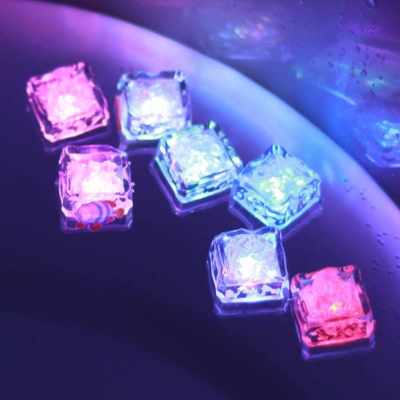 Colour-Changing LED Bath Cubes (6 Pack)