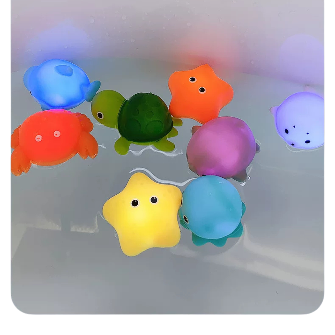 Floating Interactive Bath Toys Light-Up Fun
