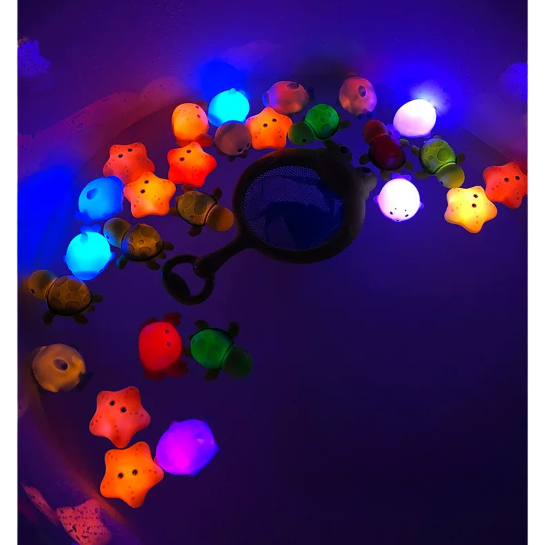 Floating Interactive Bath Toys Light-Up Fun