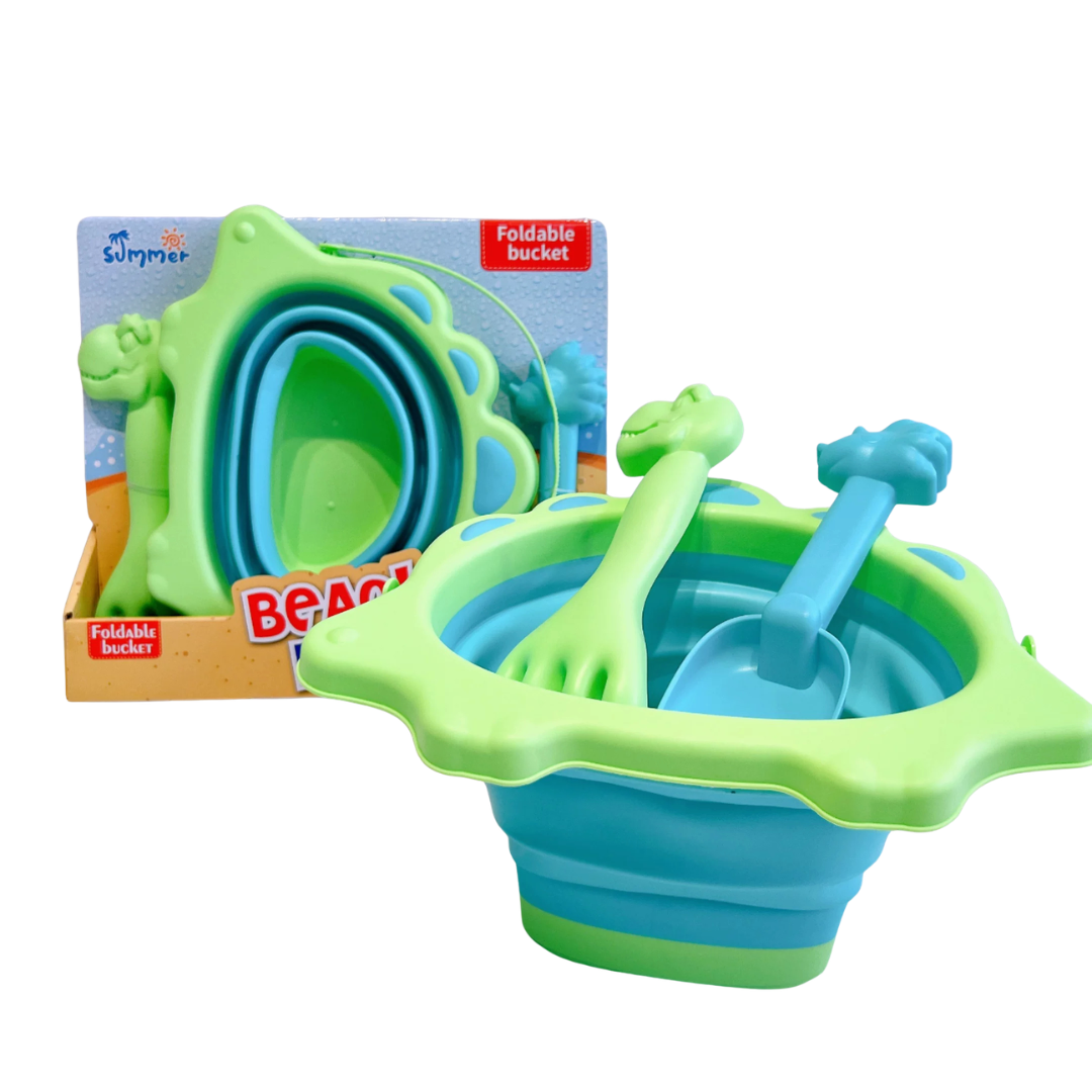 Collapsible Beach Bucket Play Set