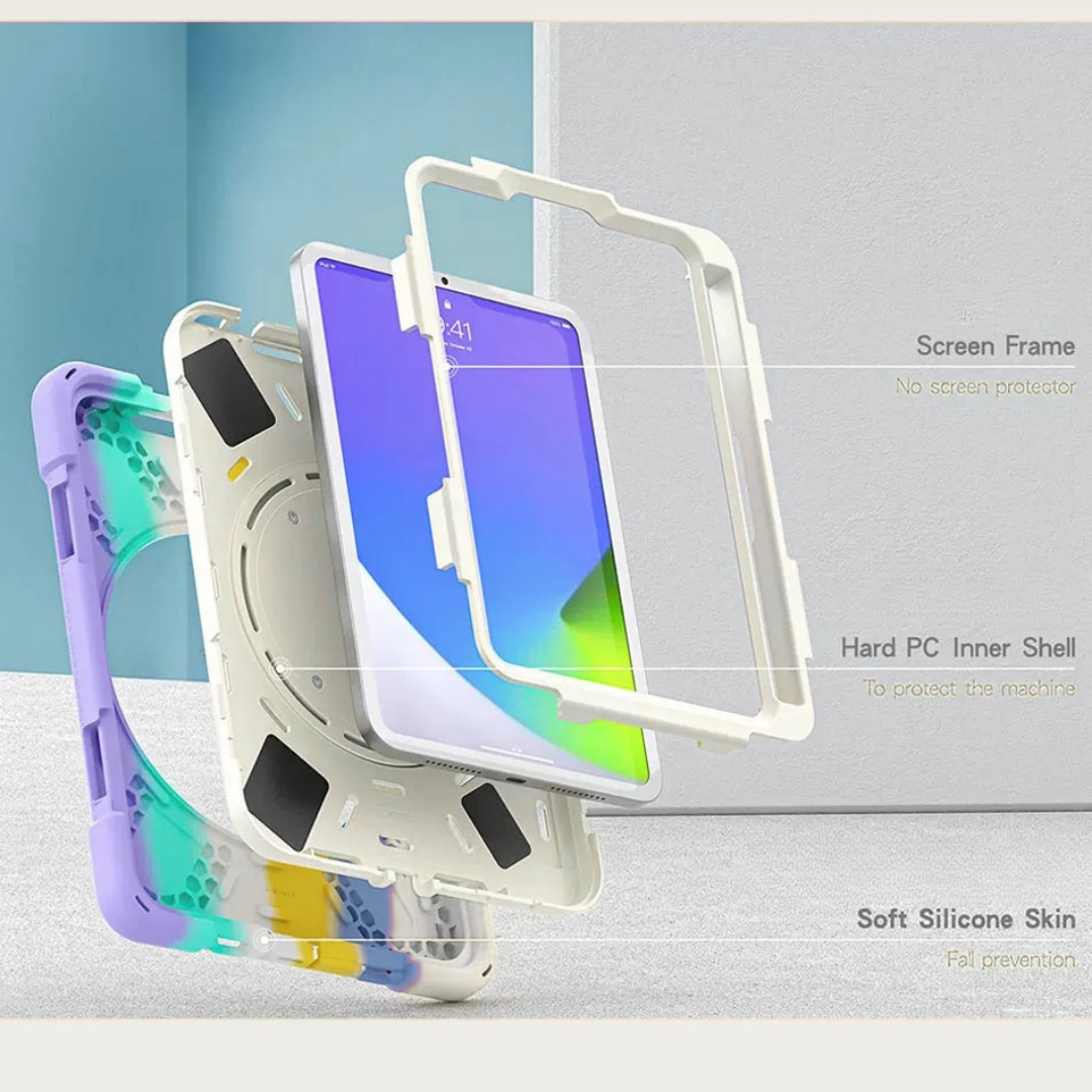 Rainbow Premium iPad Protective Case