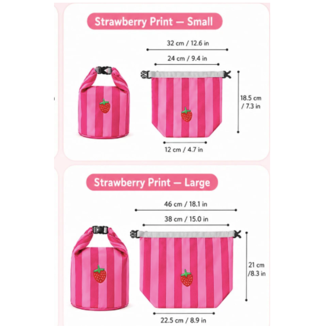 Roll-Top Insulated Lunch Bag