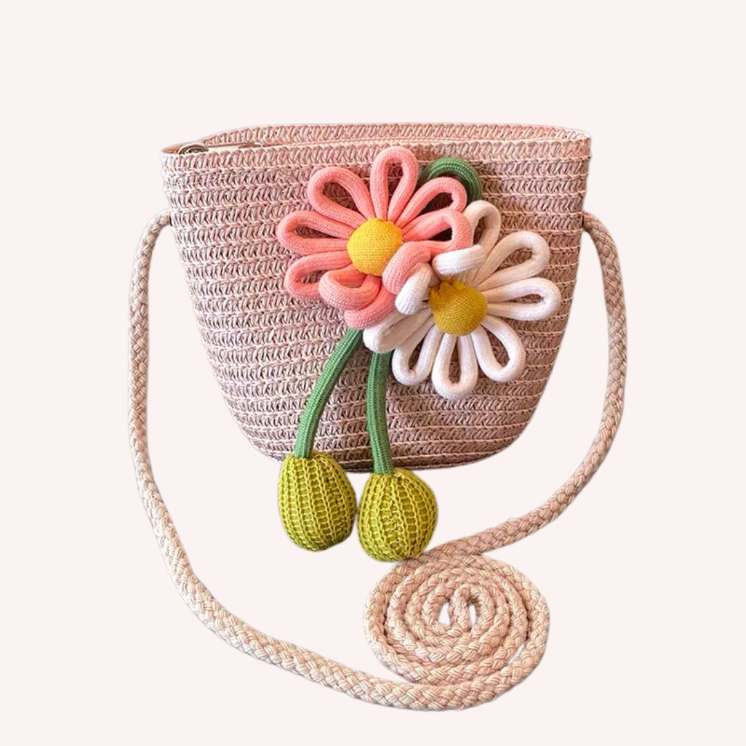 Daisy Bloom Hat & Bag Set