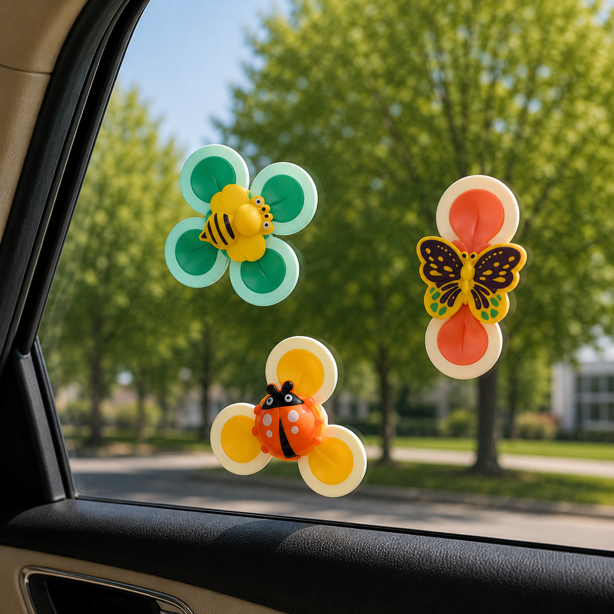 Suction Cup Spinner Toys