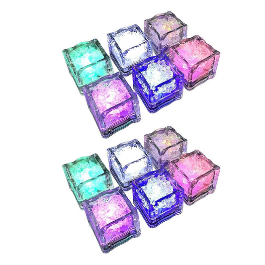 Colour-Changing LED Bath Cubes (6 Pack)