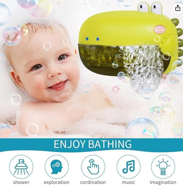 🦖 Interactive Dino Bath Toy –  Baby & Toddler Water Toy