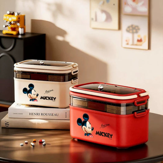 Disney Mickey 3-Tier Family Medicine Storage Box