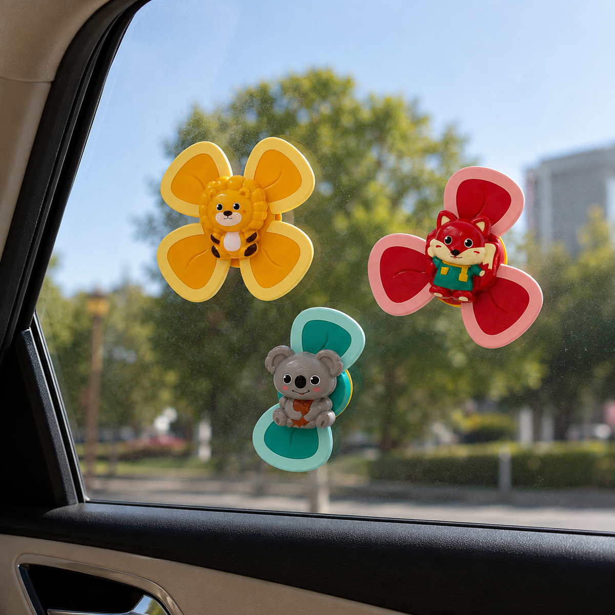 Suction Cup Spinner Toys