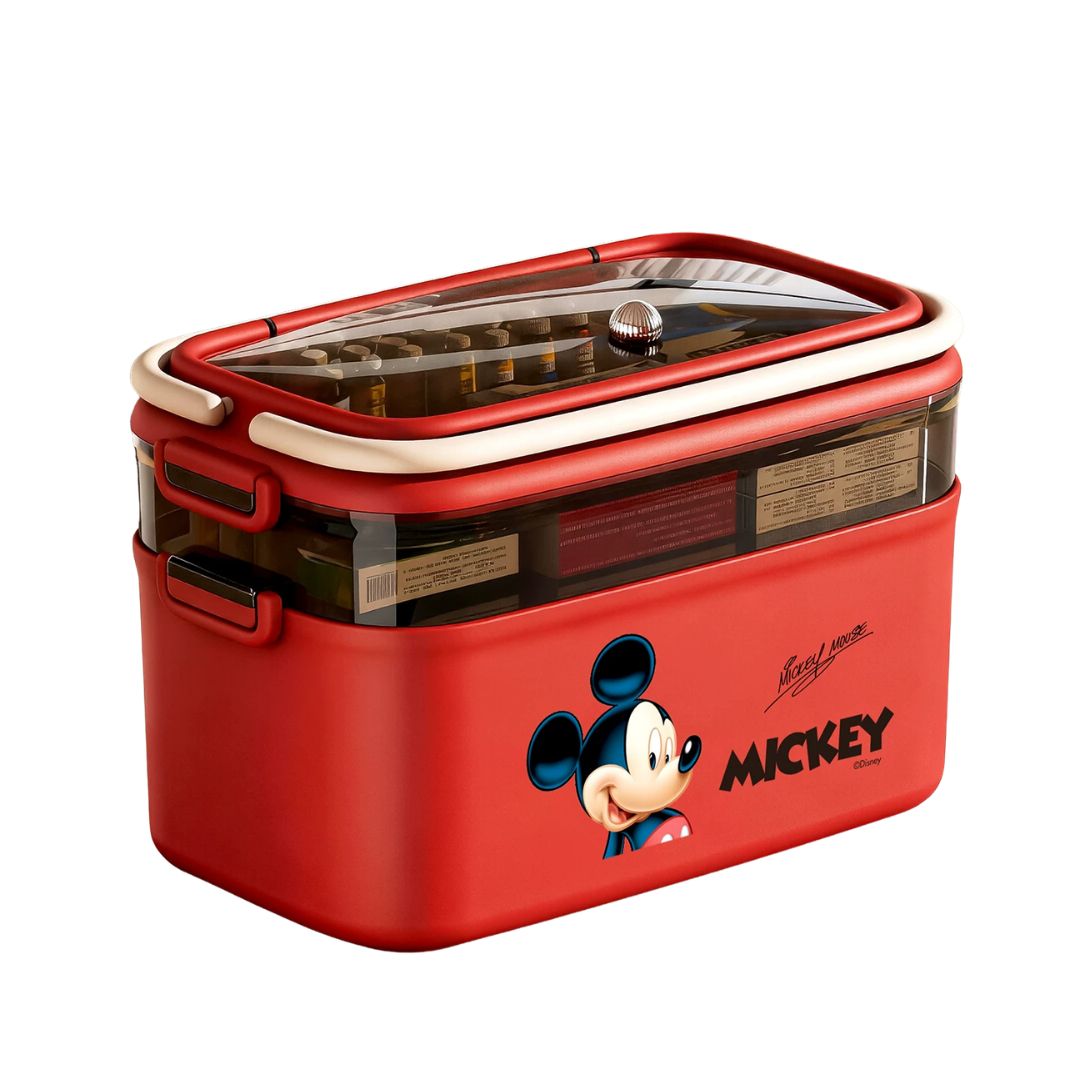 Disney Mickey 3-Tier Family Medicine Storage Box