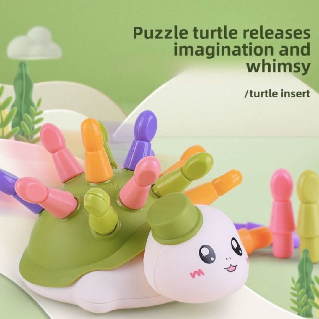 Montessori  Sorting and Counting Toy - Fine Motor Sensory Puzzle Toy