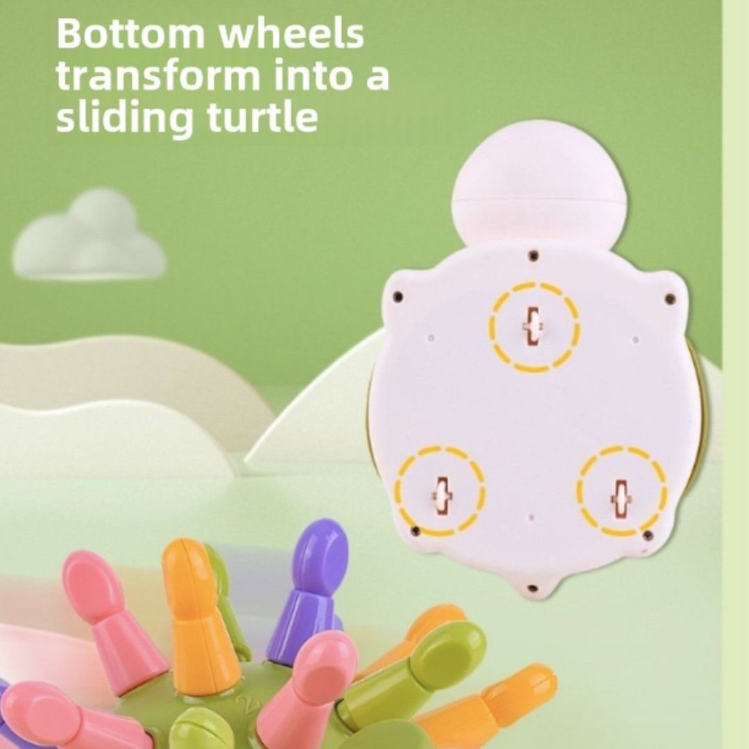 Montessori  Sorting and Counting Toy - Fine Motor Sensory Puzzle Toy