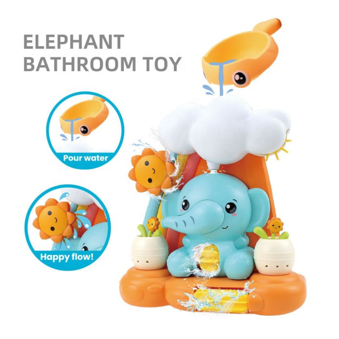 Elephant Water Toy with Pouring Cup