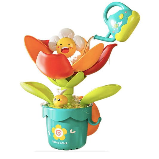 Toddler Baby Bath Educational Toy Pop-Up Flower Sprinkler