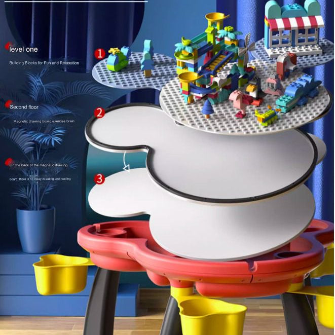 Disney Baby Multifunctional Lego Table Set