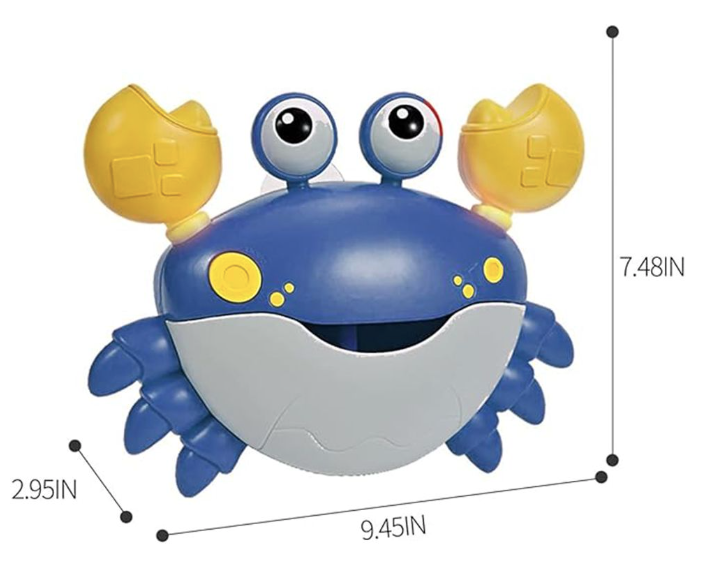 🦀 Interactive Crab Bath Toy – Fun Floating Baby & Toddler Water Toy